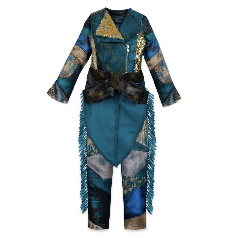Disney Store Descendants 3 Uma 4 pc Costume Kids Girls Costume Size 9-10 NEW